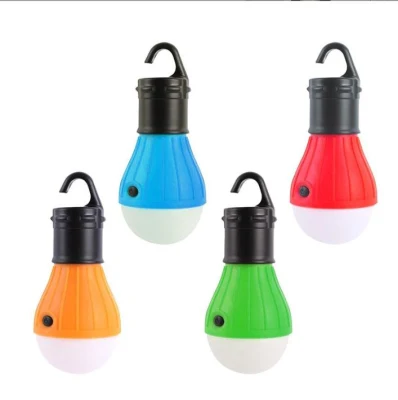 캠핑을 위한 도매 캠핑 텐트 미니 휴대용 보라색 램프 비상 장식 조명 LED 조명